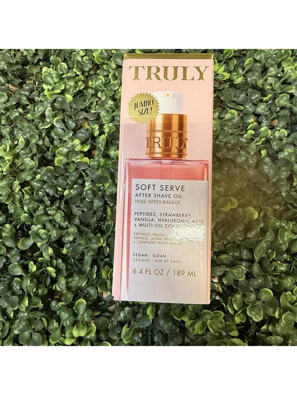 💗 Truly Beauty Soft Serve After Shave Oil – JUMBO 6.4 oz